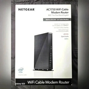 NETGEAR Model‎ C6300 cable modem router